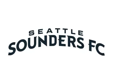 Seattle Sounders FC Crest Wordmark Logo