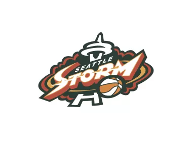 Seattle Storm 2000 Years Logo