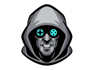 Secret Hacker Man Logo Template