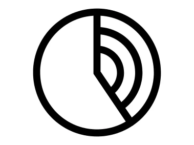 Segmented Circular Shape Logo Template