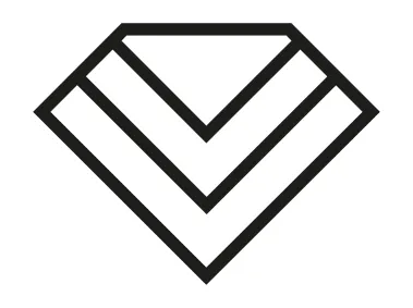 Sharp Chevron V Letter for Fashion and Architecture Logo Template