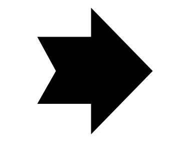 Sharp Right Arrow Icon