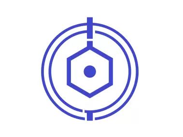 Shiraoi Hokkaido Purple Logo