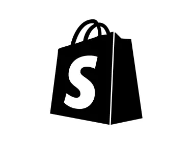 Shopify Icon Black Logo