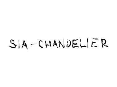 Sia  Chandelier Logo