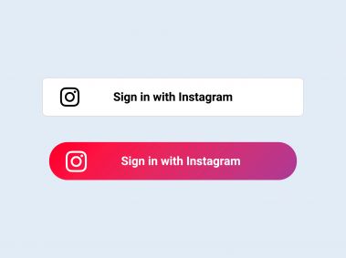 Sign in with Instagram Button Logo
