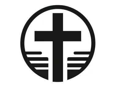 Simple Black Christian Cross Logo Template