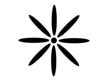 Simplistic Flower Design Logo Template