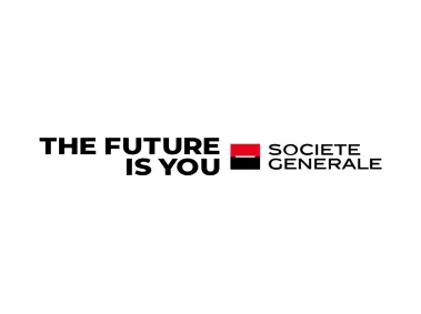 Societe Generale with Slogan Logo