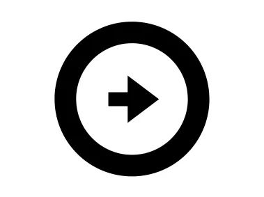 Solid Circular Play Arrow Icon