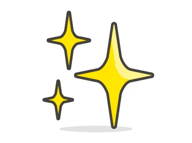 Sparkless Emoji Icon