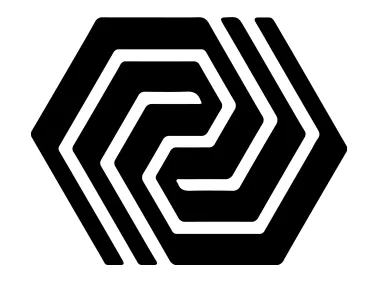 Spiral Hexagon Shape Logo Template