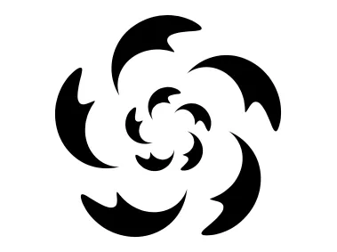 Spiral Whirlpool Design Logo Template