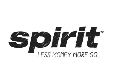 Spirit Airlines (Less Money, More Go) Logo