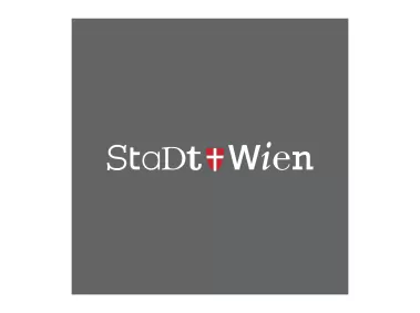 Stadt Wien Grey Background Logo