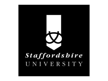 Staffordshire University Black Logo