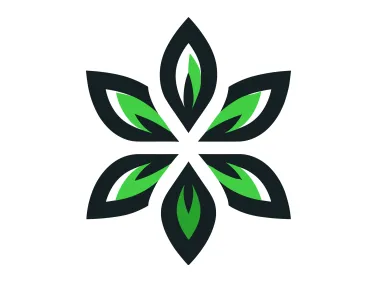 Star Flower Logo Template