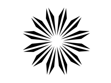 Star Geometric Shape Logo Template