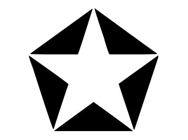 Star in Pentagon Logo Template