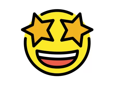 Star Struck Emoji Icon