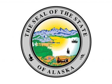 State Seal of Alaska Logo