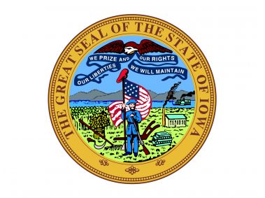 State Seal of Iowa Logo