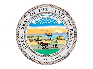 State Seal of Kansas Logo