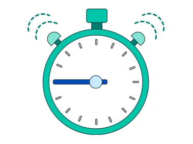 Stopwatch Logo Template