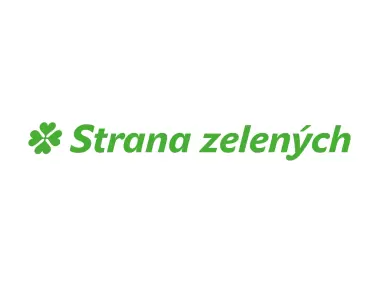 Strana Zelenych Horizontal Logo