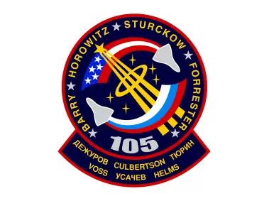STS-105 Mission Patch Logo
