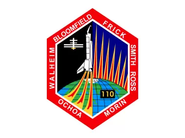STS-110 Mission Patch Logo