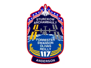 STS-117 Mission Patch New Logo