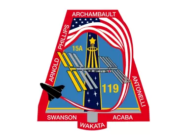 STS-119 Mission Patch Logo