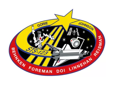STS-123 Mission Patch Logo
