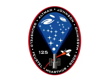 STS-125 Mission Patch Logo