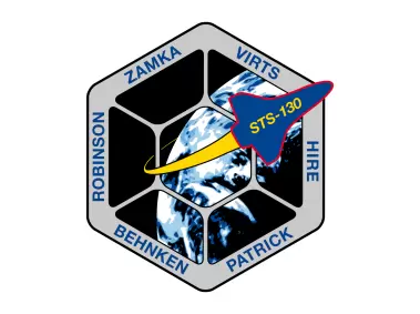 STS-130 Mission Patch Logo