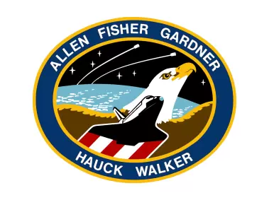 STS-51A Mission Patch Logo