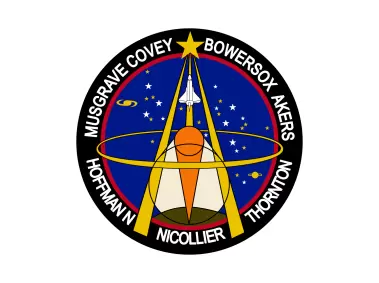 STS-61 Mission Patch Logo