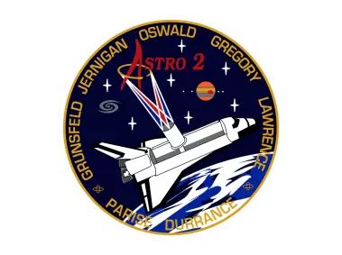 STS-67 Mission Patch Logo
