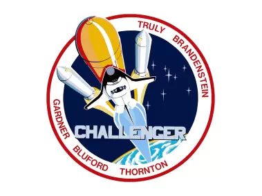STS-8 Misson Patch Logo
