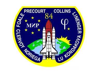 STS-84 Mission Patch Logo