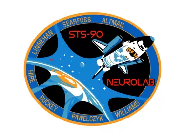 STS-90 Mission Patch Logo