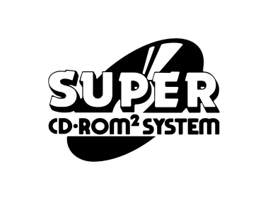 Super CD ROM System Logo