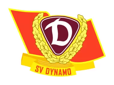 SV Dynamo Ehrennadel 3th Ausführung Logo
