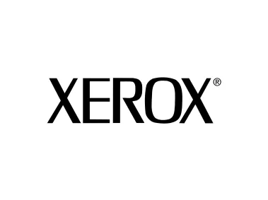 SVG Black Xerox Logo