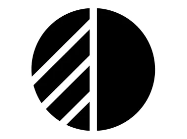 SVG Contrast Compare Circle Logo Template