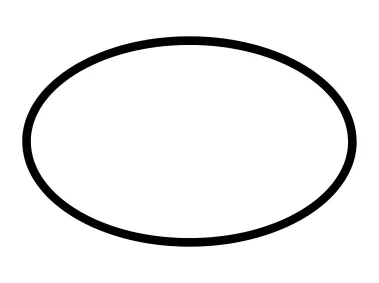 SVG Elips Shape Logo Template