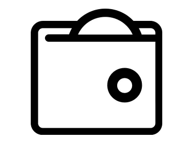 SVG Line Wallet Icon