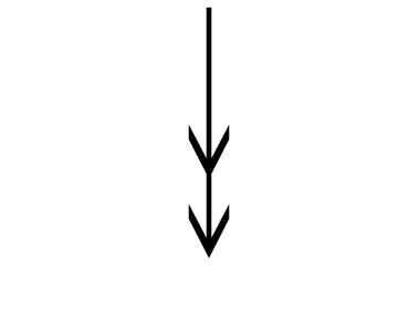 Indian Arrow Pointing Down Icon