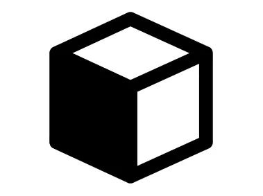 SVG Vector3D Cube Shape Logo Template